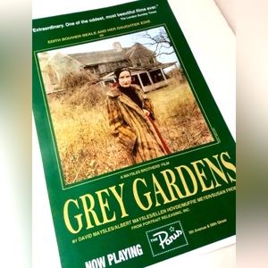 Grey Gardens Poster Red Shoes On A Thursday Little Edie